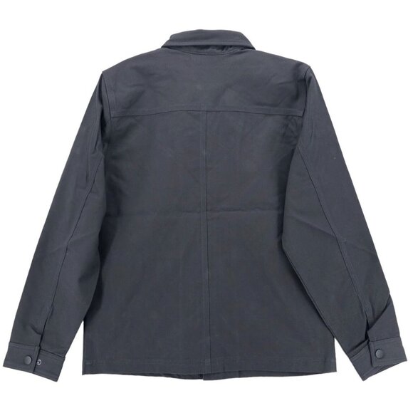 NWT PRANA Westside Jacket Charcoal Gray Canvas Organic Snap Men's Size MEDIUM - Picture 3 of 7